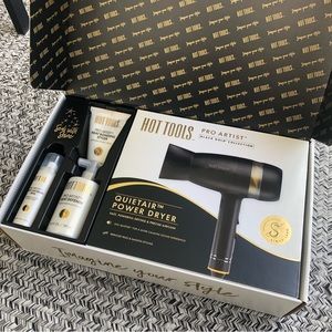 Hot Tools Pro Artist QuietAir Power Dryer Set - Bonding Styler, Heat Kit